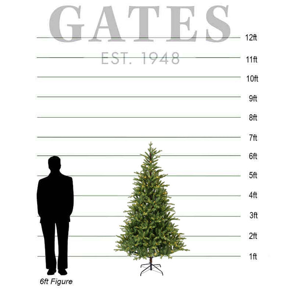 Everlands Allison Pine Colour-Switch Lit Christmas Tree - 7ft