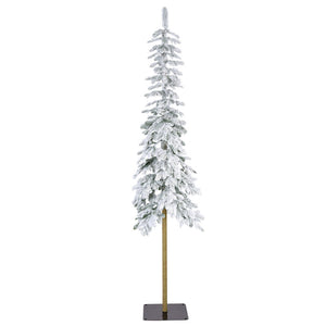 Everlands Alpine Fir Snowy Artificial Christmas Tree - 7ft
