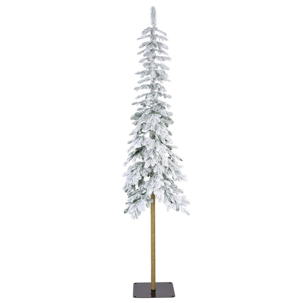 Everlands Alpine Fir Snowy Artificial Christmas Tree - 7ft