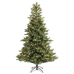 Everlands Geneva Fir Colour-Switch Lit Christmas Tree - 7.5ft