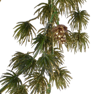 Everlands Needle Cluster & Pinecone Garland