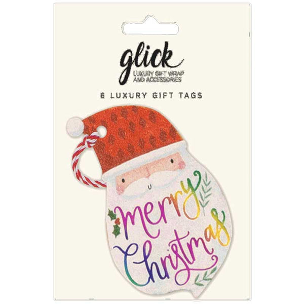Glick Rainbow Claus Gift Tags (Pack of 6) image 0