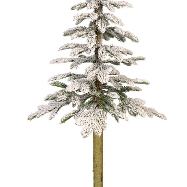 Everlands Alpine Fir Snowy Artificial Christmas Tree - 4ft image 4