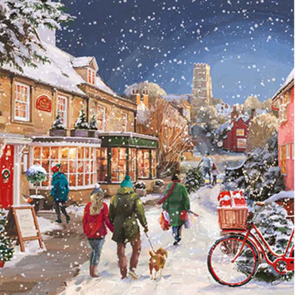Ling Design Small Deluxe Cards - Festive Streets (Pack of 12) image 2