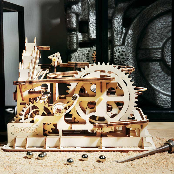 Robotime Marble Parkour Big Funnel Marble Run 3D Puzzle image 2