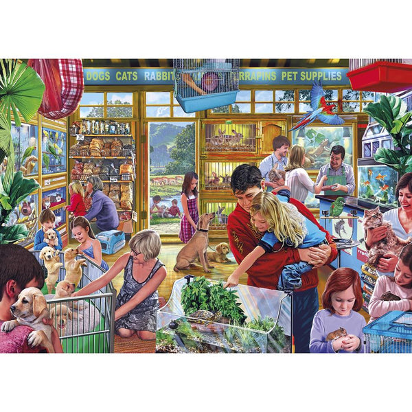 Gibsons Furry Friends 500 XL Piece Jigsaw Puzzle image 0