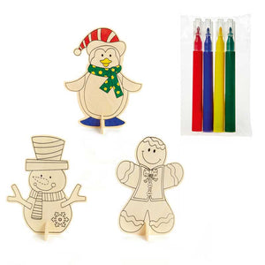 Premier Colour Your Own Christmas Ornament (Assorted Designs) image 0