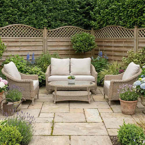 Orchard Life Bramley Garden Lounge Set in Oatmeal (Seats 4) image 0