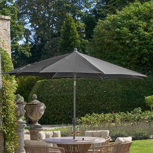 Platinum Riva 3m Round Crank & Tilt Parasol – Anthracite image 1