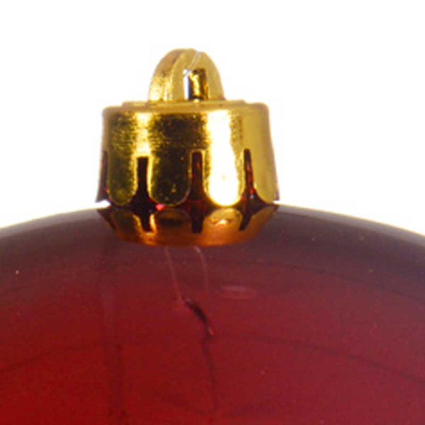 Decoris Large Shatterproof Bauble in Oxblood image 1