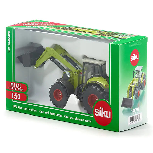 siku 1979 Claas Axion 850 with Front Loader 1:50 image 2
