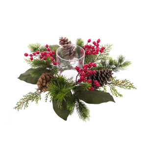 Floralsilk Berry Candle Holder image 0