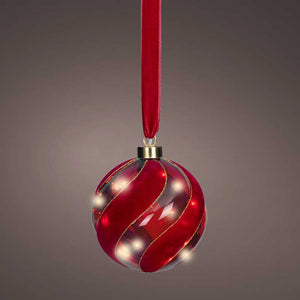 Lumineo Micro LED Hanging Red Ball image 2