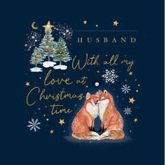 Woodmansterne Husband Christmas Card image 0