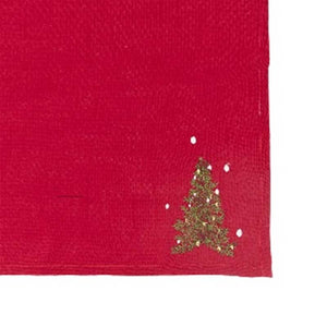 Peggy Wilkins Little Tree Napkins - Red (Pack of 4) image 0