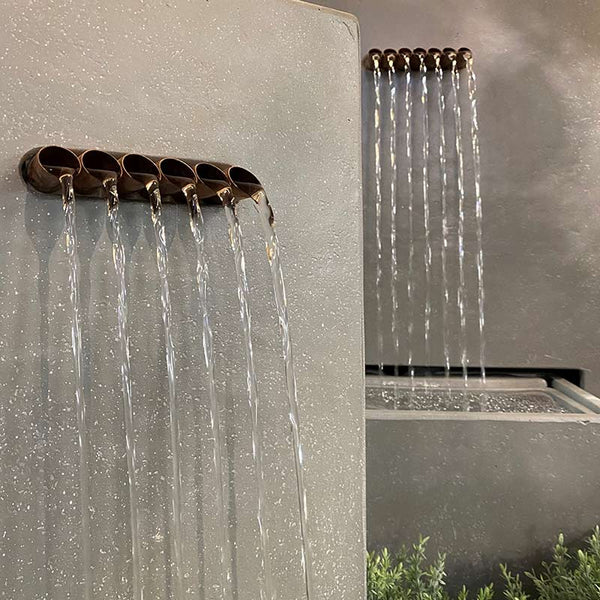 Planter Fountain Water Feature, 100cm Light Grey image 1