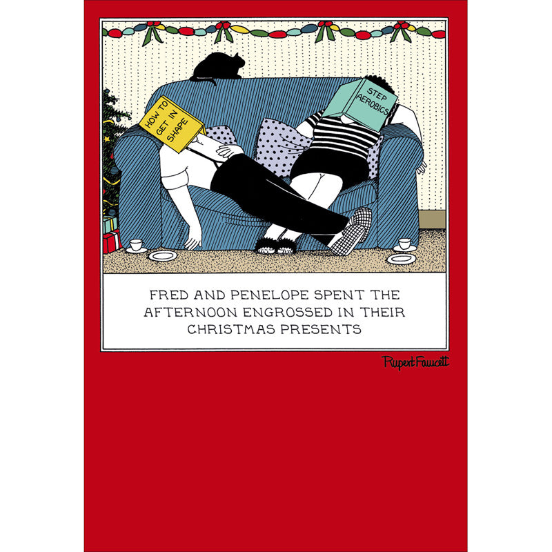 Woodmansterne Fred & Penelope Christmas Card image 0