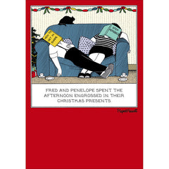 Woodmansterne Fred & Penelope Christmas Card image 0