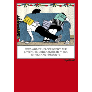 Woodmansterne Fred & Penelope Christmas Card image 0