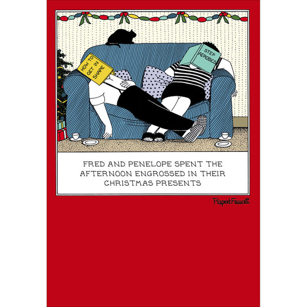 Woodmansterne Fred & Penelope Christmas Card image 0