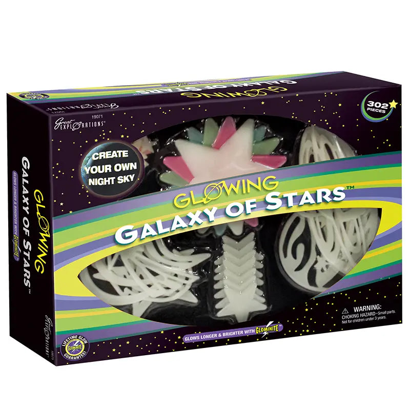 Galaxy of Stars Glow in the Dark Wall Decoration Kit image 0