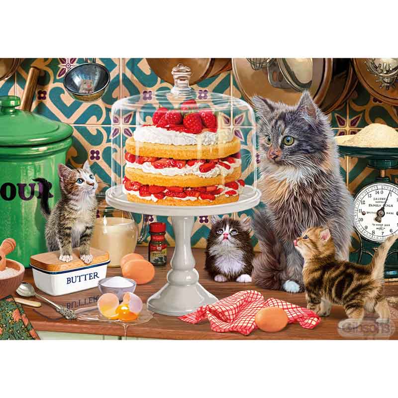 Gibsons Just a Small Slice 500 Piece Jigsaw Puzzle image 0
