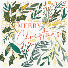 Ling Charity Christmas Cards - Festive Foliage (Pack of 6) image 0
