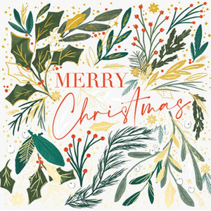 Ling Charity Christmas Cards - Festive Foliage (Pack of 6) image 0