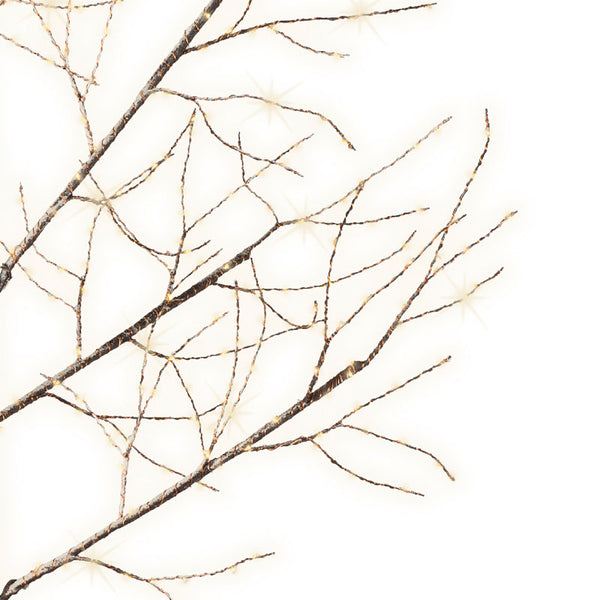 Lumineo Lit Tree with Brown Trunk image 6