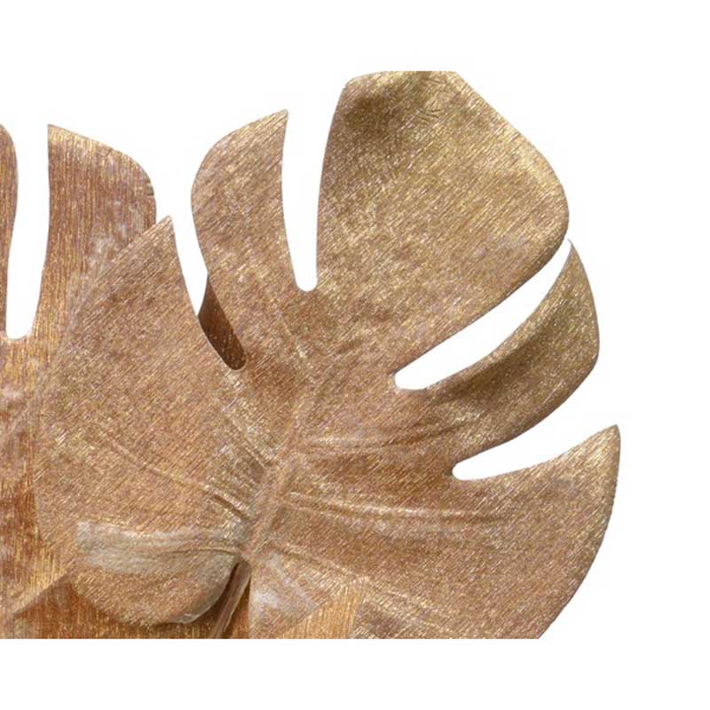 Everlands Gold Monstera Leaf Stem (72cm) image 0