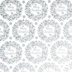 Uniqueco Wreaths Silver Luxe Gift Wrap (2m) image 0
