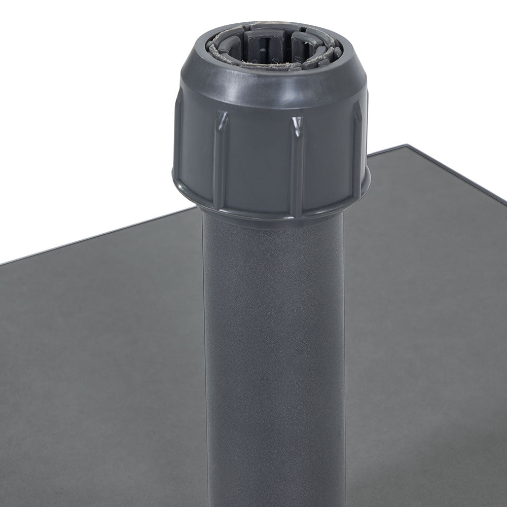 Platinum Ceramica Wheeled Parasol Base - Anthracite image 0