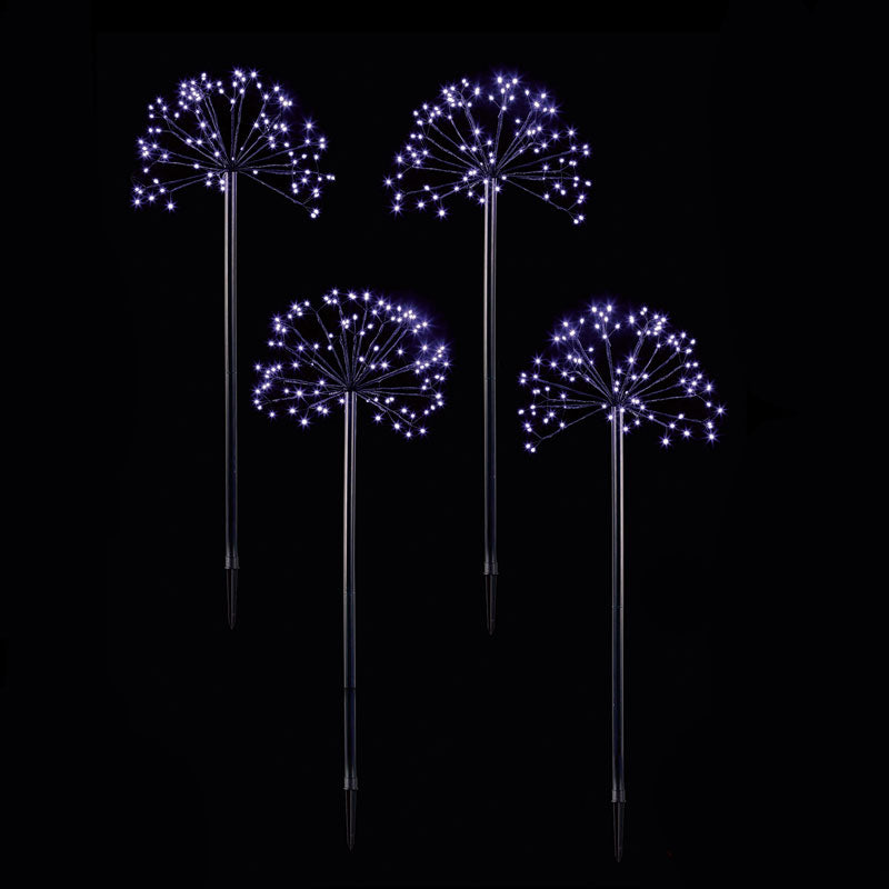 Premier Multi-Action LED Sputnik Path Finders - White (Set of 4) image 0