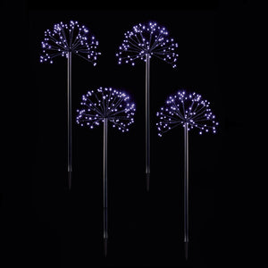 Premier Multi-Action LED Sputnik Path Finders - White (Set of 4) image 0