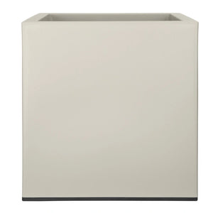 elho® Vivo Matt Finish Square Wheels 40cm Warm Grey Planter image 2