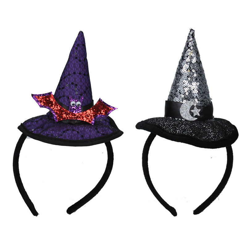 Gisela Graham Witch Hat Headband (Assorted Designs) image 0