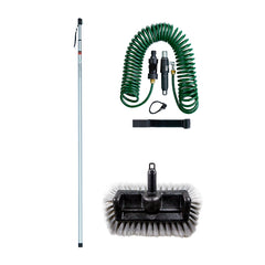 Darlac Telescopic 5m Pole Set with Spiral Hose Pipe & Soft Brush image 0