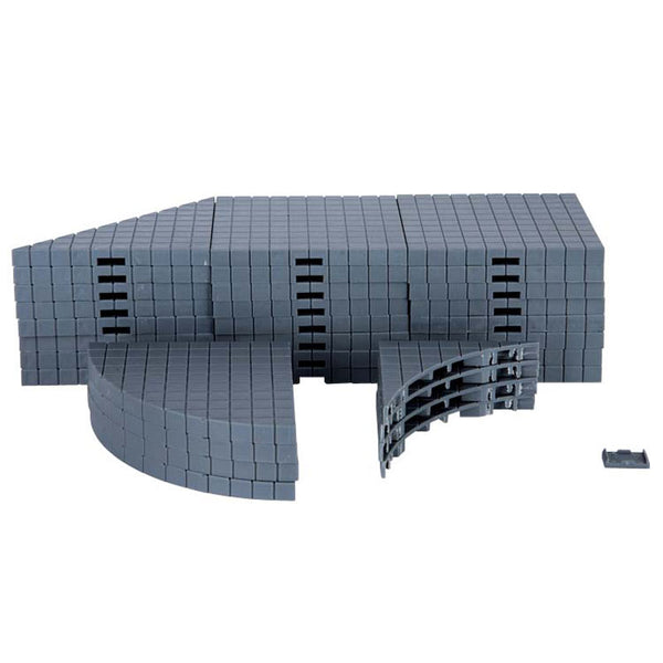 Lemax Grey Plaza System (Set of 32) image 0