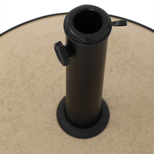 Platinum Piemonte 15kg Concrete Parasol Base in Sandstone image 3