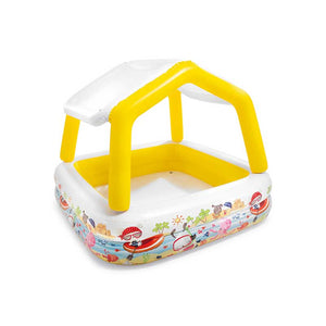 Intex Inflatable Sun Shade Paddling Pool for Kids image 1