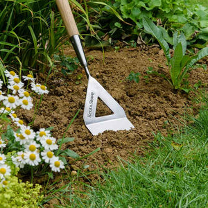Kent & Stowe Stainless Steel Long Handled Dutch Hoe image 1