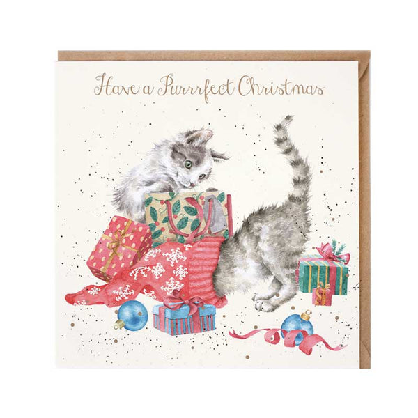 Wrendale Designs A Purrrfect Christmas Card image 0