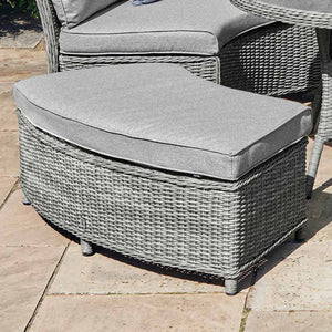 LG Outdoor St Tropez Round Modular Garden Set in Stone with Lazy Susan image 2