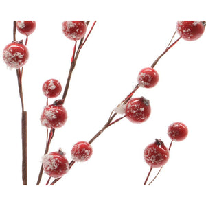 Everlands Snow Berry Spray (55cm) image 1