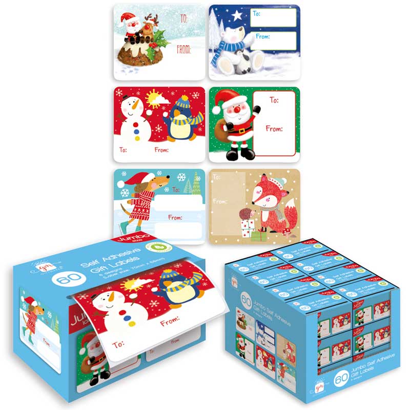 Gift Maker Self Adhesive Gift Labels (Pack of 60) image 0