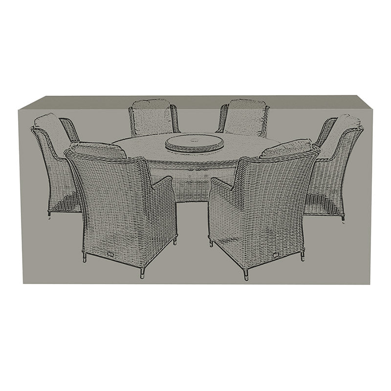Supremo Cover for 6 Seat Oval or Rectangular Dining Set, 260cm x 210cm image 0
