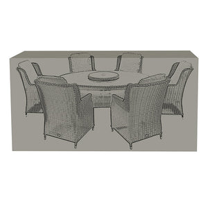Supremo Cover for 6 Seat Oval or Rectangular Dining Set, 260cm x 210cm image 0