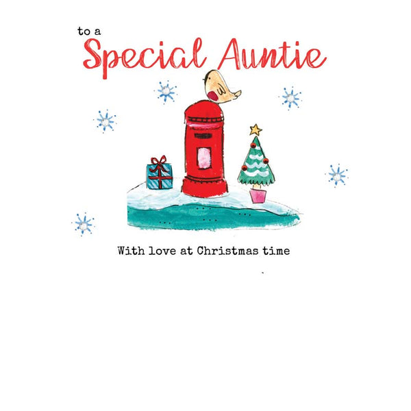 Laura Sherratt Handmade Auntie Christmas Card image 0