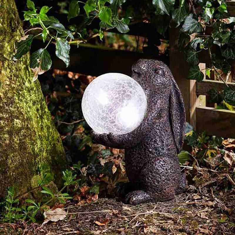 Smart Solar Hare Magic Garden Ornament image 0