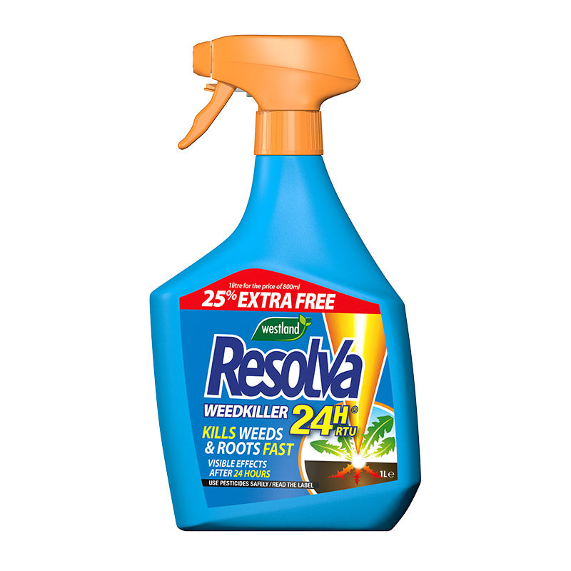 Resolva  24H RTU Weedkiller - 1 Litre Spray Bottle image 0
